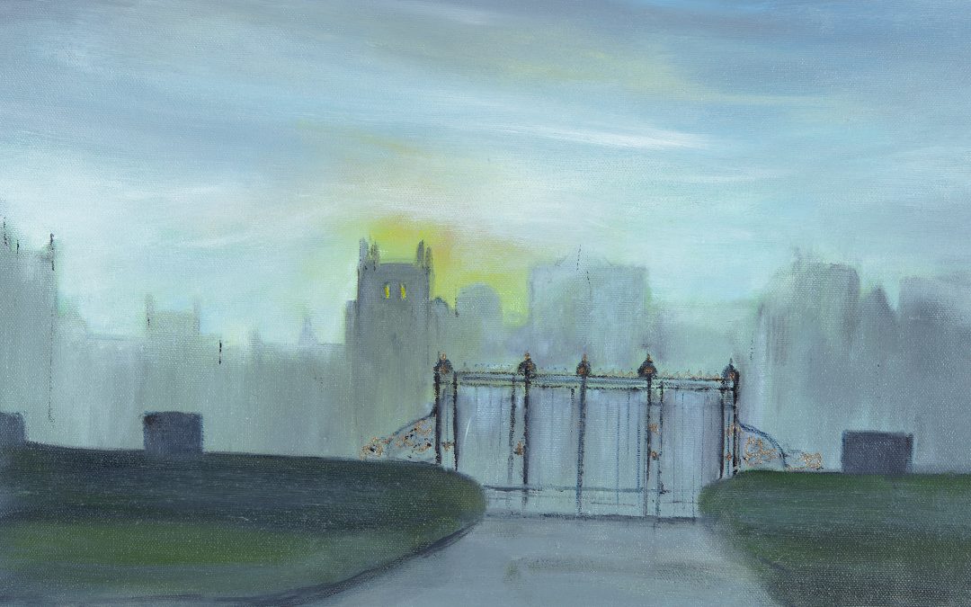 Blenheim in the Mist