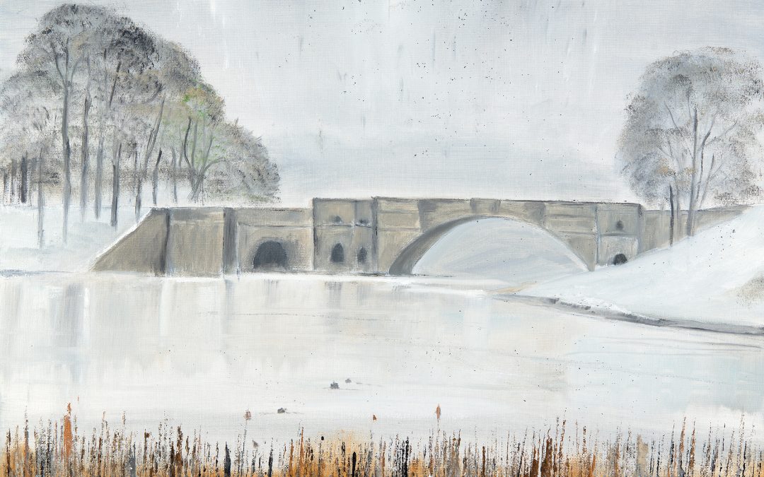 The Grand Bridge in the Snow – Blenheim series